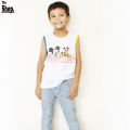 The Shop - Pack Of 2 - Stylish Summer Tank Top Sando For Boys & Girls Kids, 3 Years To 11 Years - POT-GTT. 