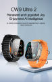 Wearfit Pro  CW9 Ultra 2 Smart Watch Super Amoled Display With Chat GPT Ai Watch Face With 2GB Memory 49mm Herat rate sensor Watch Fitness tracking Ip68 water resistant. 