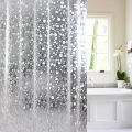 Shower Curtain Bathing Curtains with Hook Mildewproof Waterproof Shower Screens Matte Curtain Bathroom Home Decoration. 
