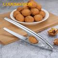 Rust-proof Nut Cracker Easy-to-use Stainless Steel Nutcracker for Effortless Nut Cracking Rust-proof Anti-slip Handle Ideal for Southeast Asian Buyers Nutcracker for Walnuts. 