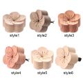 Wooden Aroma Essential Oil Diffuser Essential Oil Diffused Wood Essential Oil Aromatherapy Flower shape For Home/Car Decorate. 