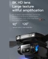 JS25 drone with Dual camera, integrated remote control four-axis drone, with HD Dual camera, suitable for beginners, WiFi FPV real-time recording, headless mode, one-key takeoff and landing, 3D scrolling, gesture photo/video. 