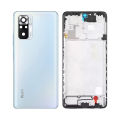 Xiaomi Redmi Note 10 Pro Complete Back Back Body Casing Housing Replacement Part with Camera Lens For Redmi Note 10 Pro - Blue. 