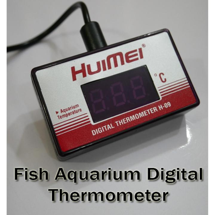 Fish Aquarium Water proof Digital thermometer - HUIMEI H - 09 Check Accurate Fish Tank temperature Best Thermometer For All Fish Tank