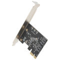 PCIE To SATA Expansion Card PCIE To SATA Adapter Card Good Compatibility for Computer for Desktop. 