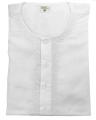 Wash N Wear Stitch Kurta Shalwar Suit For Boys - White. 