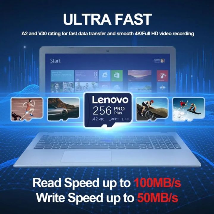 100%Original Product+FREE Shipping+COD Lenovo Class10 Micro TF SD Card ...