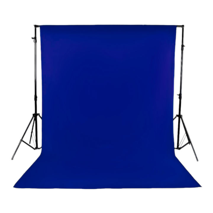 8Ft×5Ft Blue Screen Chroma Key Background,Blue Screen For Studio,Blue Backdrop,Blue Background Cloth,Video Photo Background Blue