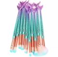 Professional Makeup Brushes Soft Application Elegant Fish Shape Makeup Brushes Imported Made-Cosmetic Accessories. 