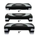 Aerobic stepper Medium size 3 Step 27 Inches - Black. 
