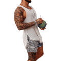 Men Tank Top Lightweight Round Neck Knitted Summer Tank Top. 