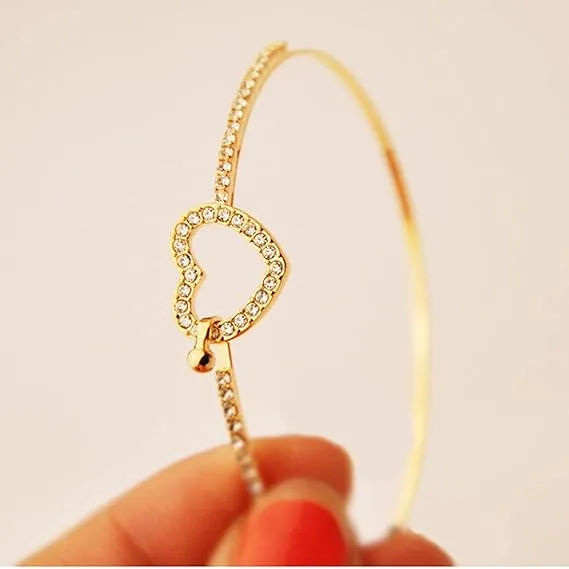 Hand%20Chain%20Charm%20Rhinestone%20Golden%20Love%20Heart%20Bangle%20Cuff%20Bracelet%20Jewelry%20For%20Girls%20-%20Image%202