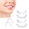 Invisible Snap-On Teeth Veneers | Instant Smart Smile Cover for Men & Women | Teeth Gap & Stain Corrector | Natural White Dental Braces – Comfortable Fit. 