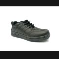 Black Lace Up School Shoes for Boys & Girls - School Shoes Sneakers for Boys & Girls - 4 Years to 15 Years Boys & Girls School Shoes - AMERICAN SHOES. 