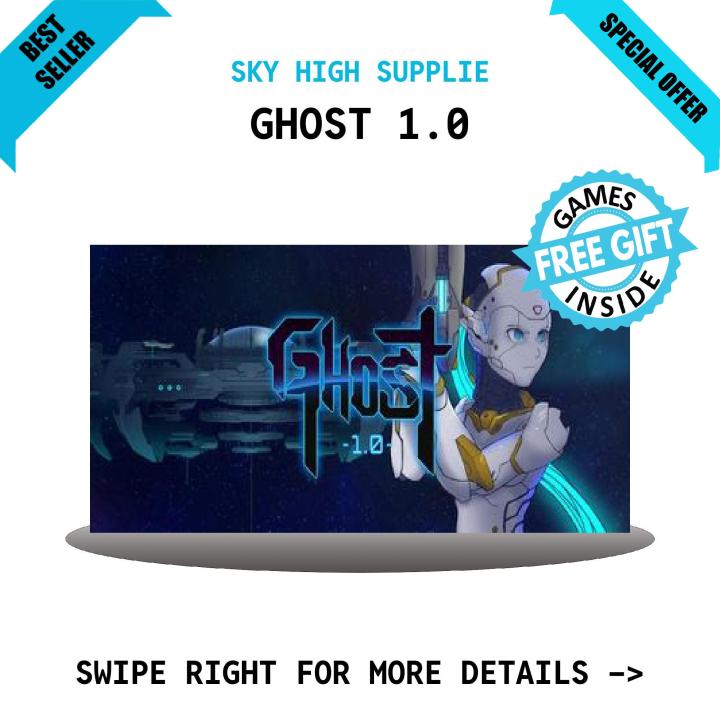 GHOST 1.0 Game for PC - with complete Installation Guide - GoogleDrive/MediaFire Download - QR Codes + 1 Extra free Game - PC Games