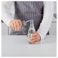 IKEA Silver Wing Corkscrew Bottle Opener - Sturdy Metal Cork Screw - Cap Opener Accessories. 