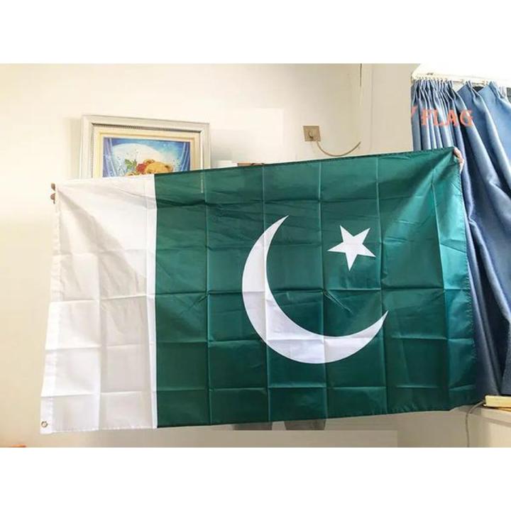 20x30 inch Imported  Silk Flag Pakistan Orignal colours High Quality  Jhanda For 14 August Independence Day