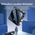 R8 Wireless Lavalier Microphone, Audio, Video, Recording, Mini Mic, For iPhone Android, Laptop, Live Gaming, Mobile Phone, Portable mic with long range, intelligent noise reduction, Wireless Lavalier Microphone, Noise-Canceling X1 Lavalier Mic, Lapel Mic. 