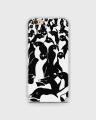 Iphone 6, 6s Case Cover Hybrid Soft- Apple  Penguin Print - 1cover2462. 