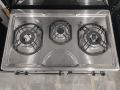 Indus 3 Burner Gas Cooking Range With Baking Oven IG-3412 - Black. 