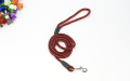 Strong Pet Dog Braided Nylon Rope Soft And Comfortable Dogs Leash Lead Durable Heavy Duty For Small Pets 120cm Hook Accessories. 