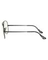 Ray-Ban Sunglasses Pilot Metal Black Frame Crystal/Blue Light Filter Lenses-RB3689-9148/BF-62. 