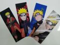 Naruto Bookmarks Pack of 4. 