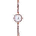 Douyin Online Influencer Watch Female Fashion Thin Bracelet Diamond Temperament Student European and American Style Women Bracelet Quartz Female Student's Watch. 