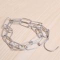 Metallic Chain + Hooks Hanging Organizer For Hand Bag. - HBO-1C/12H. 
