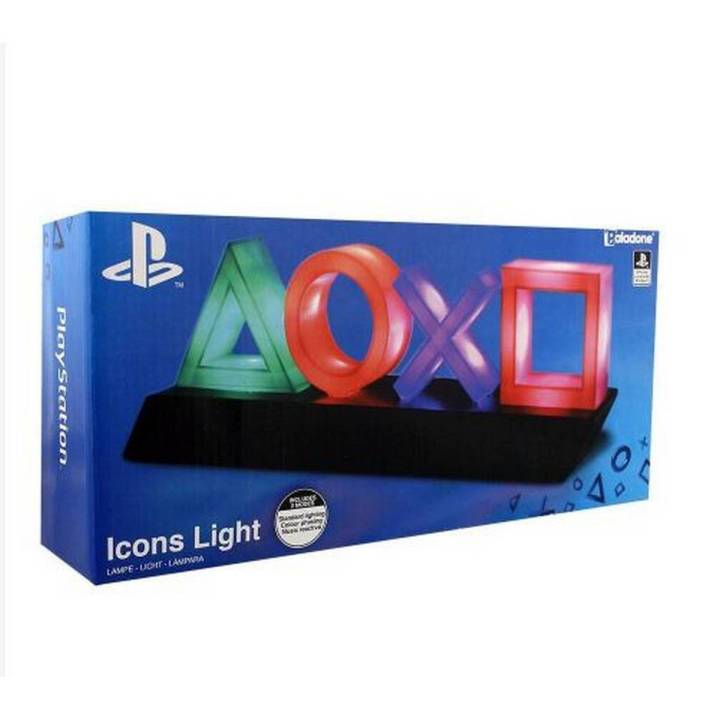Playstation 4 original icon lights lamp - PS4 icon light original - PS4 neon light - PS4 LED Light - Play station light