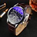 Yazole 271 Luminous Men Watch Business Casual Waterproof Quartz Watches for Man. 