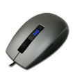 Genuine Dells K251D 6-Button Grey Gray Silver Black USB Scroll Wheel Optical Laser Wired Mouse (refurnish). 