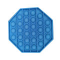 Pop It Push Pop Bubble Fidget Spinner  Toy - 5 inches - Hexagon. 