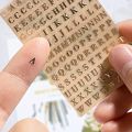 1 Tiny Alphabet Sticker Sheets  for Resin Art or Nail Art. 