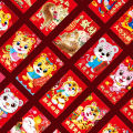 2022 Chinese Red Envelope Attractive Clear Texture New Year Red Envelope. 
