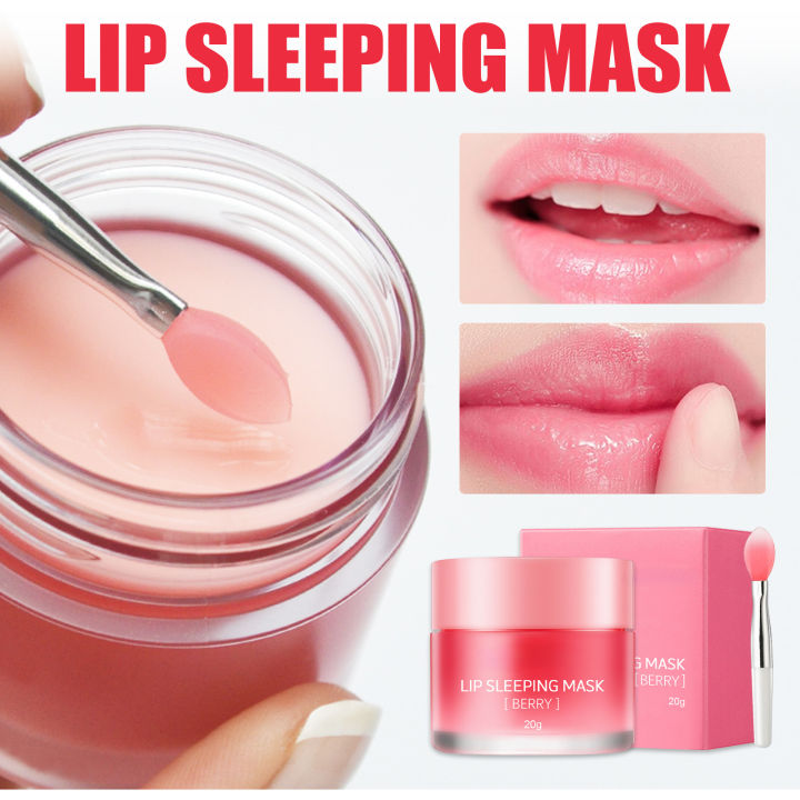 Lip Blam Repair Mini Set New Korean Lip Sleeping Mask Scented Nutritious Moisturizing Remove Dead Skin Care Products Lip Care