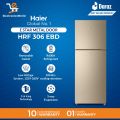 Haier Refrigerator Model HRF-306 EBD/EBS- E Star Series (Medium Size ) with 10 years Compressor Warranty. 