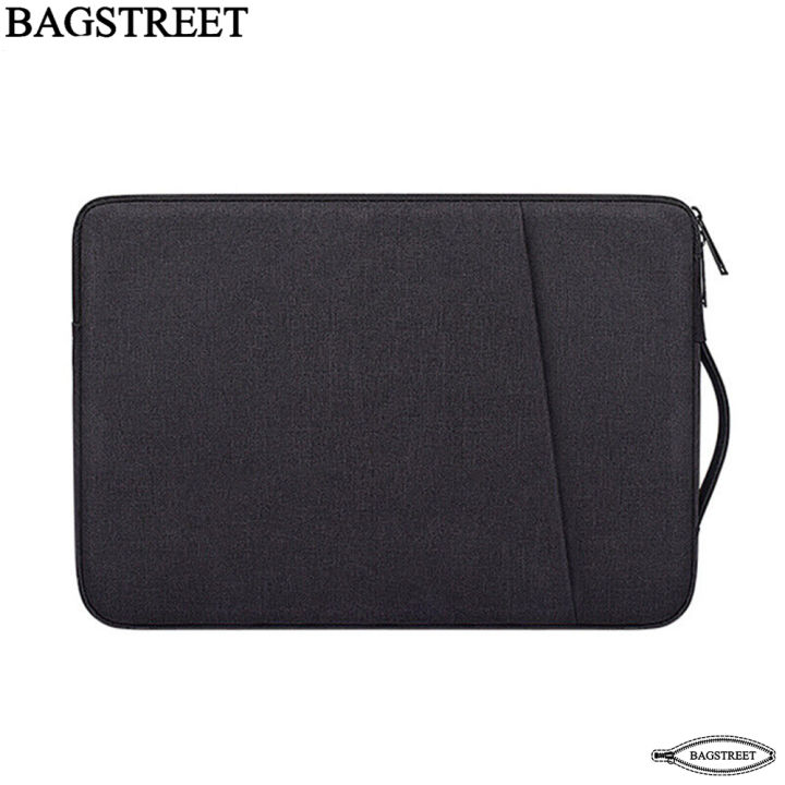 BAGSTREET Laptop Sleeve 13.3" - 14" - 15.6" Inches with Handle Water Resistant Macbook Laptop Case - Black