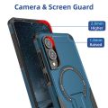 Lenuo for Samsung Galaxy S25 Edge Phone Case Magnetic Stand Luxury Anti-fall Back Cover Three Anti-fall Phone Case Comfortable Feel. 