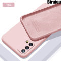Biruiqu For Oneplus Nord N200 5G Case Liquid Silicone Soft Gel Rubber Shockproof Cover. 