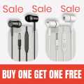 BUY 1 GET 1 FREE L29 Stereo Handsfree/Earphones - Handsfree - Best Quality Music Sound Handfree Earphones - In Ear Phones. 
