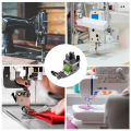 Sewing Machine Roller Press Foot Sewing Machine Foot Sewing Presser Foot 0.1-1mm Sewing Machine Foot Press Foot Rolled. 