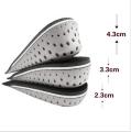 Unisex Insole Heel Lift Insert Shoe Pad Height Increase Cushion Elevator Taller. 