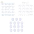Face Painting Stencil Makeup Art Painting Smooth Lightweight Reusable Eyebrow Shape. 