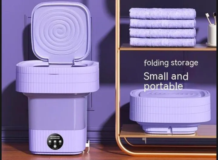 Mini washing machine - foldable washing machine - portable washing machine - electric washing machine - laundry machine for clothes - mini folding washing machine - small washing machine with dryer - mini washing turbo