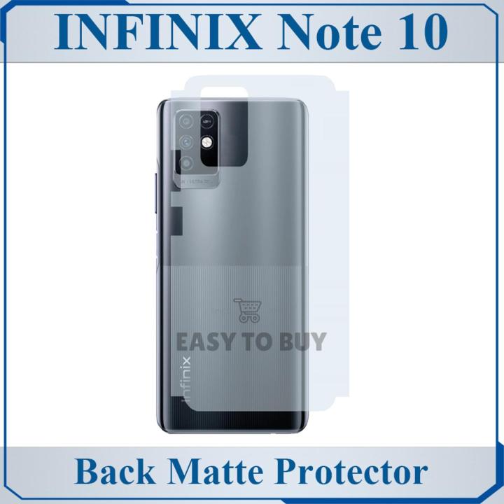 Infinix Note 10 Back Soft Skin Sheet For Infinix Note 10