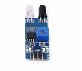 IR Infrared Obstacle Avoidance Sensor Module Black White Barrier Line Track Module IR Infrared Obstacle Avoidance Module IR Transmitter Receiver Low Level Signal Out by Electrica. 