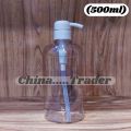 Large capacity (500ml)../Black Pump Amber Glass Bottle  For Shampoo Lotion Oil Soap Gel Empty bottle Container. 