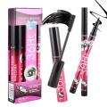 36 Hours Liquid Eyeliner Pencil + 36H Waterproof Mascara Set Cosmetics New Brand Eye Liner Thick Curling Mascara Eyebrow Pencil Makeup. 