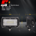Ultra Bright 24 LED Pods With Reflector Walls 36 Watts Power Light, Work Light 5 inch 32W Flood LED Light Bar Row LED Work Lights Waterproof Driving Fog Lights for Motorcycle,Jeeps, Cars, Eg Ybr, Honda, Suzuki etc -  Motex Auto Line. 